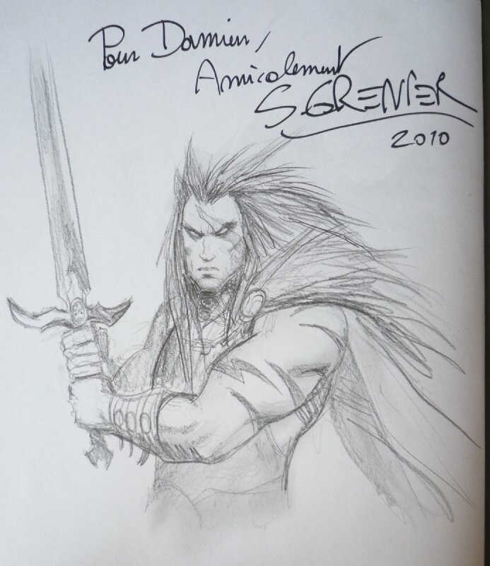 Sébastien Grenier - Arawn Tome 1 - Sketch