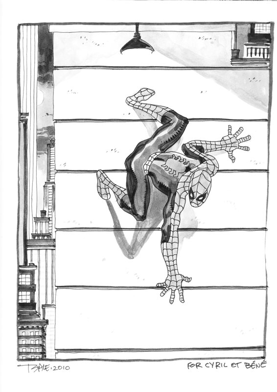 Spiderman par Tim Sale - Œuvre originale