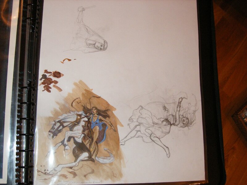 Cavaliere by Nicolas Bournay - Original Illustration