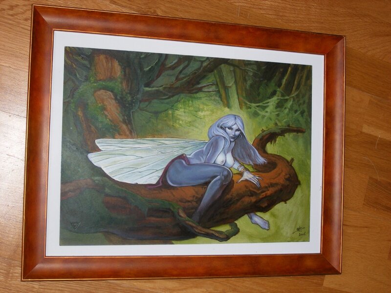 Fée by Nicolas Bournay - Original Illustration