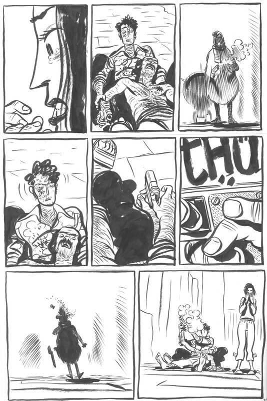 Frédérik Peeters - Lupus - Comic Strip