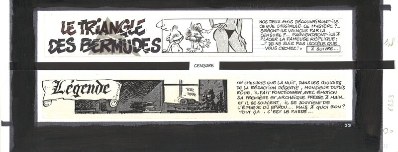 Haut de Page de Yann et Conrad - Comic Strip