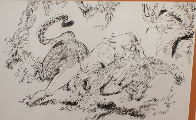 Rahan 2 par André Chéret, Roger Lécureux - Illustration originale