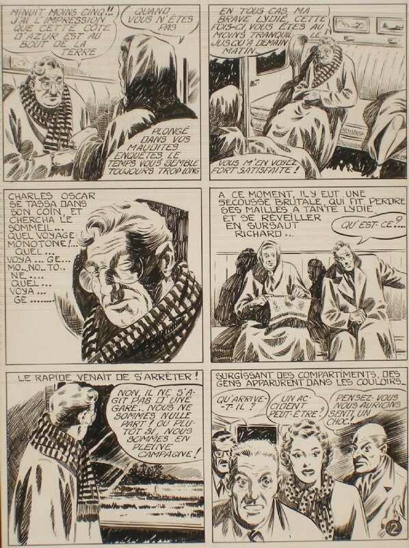 Claude Henri Juillard - Comic Strip