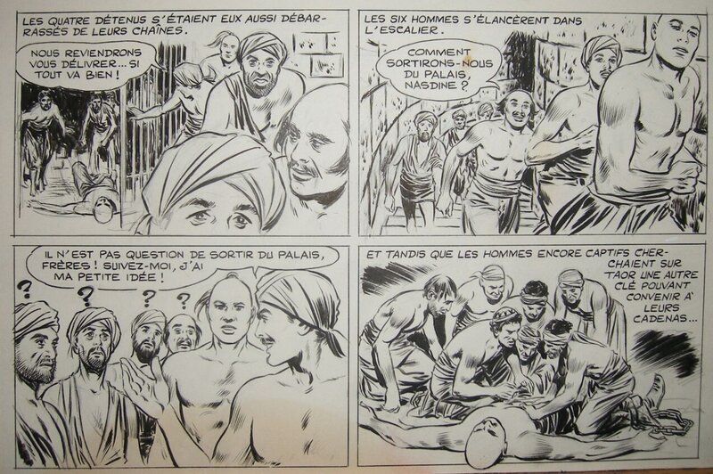 Roger Lécureux, Angelo Di Marco, Di marco nasdine hodja - Planche originale
