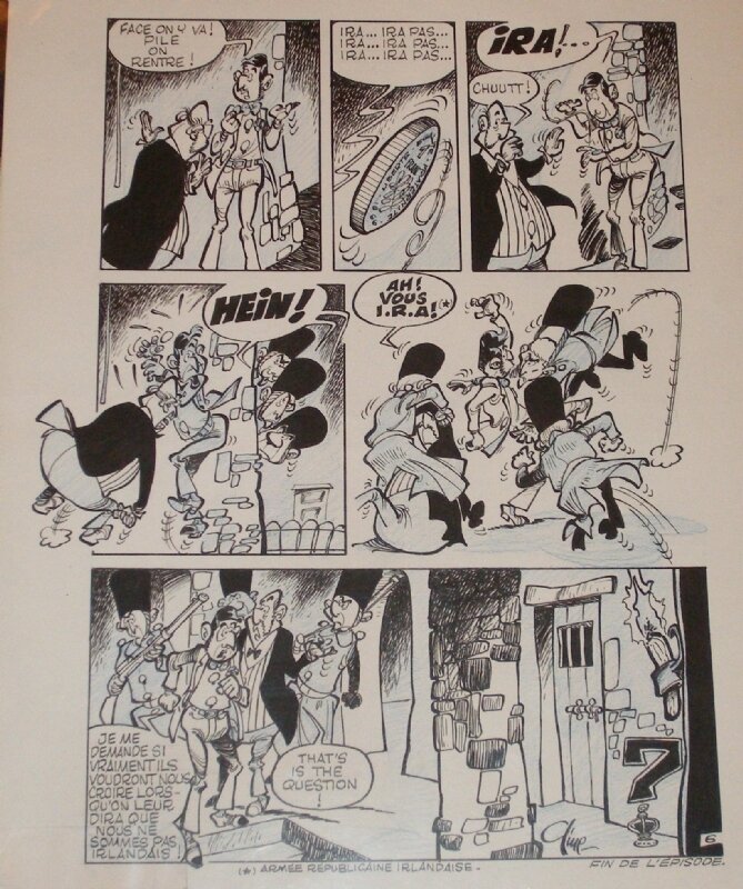 Christian Gine Sebastien le bon bout - Comic Strip