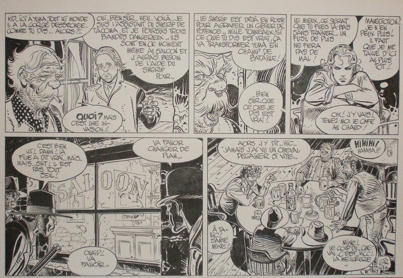 Jean Giraud, Jean-Michel Charlier, Blueberry / Arizona Love - Comic Strip