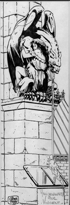 Goepfert esmeralda - Original Illustration
