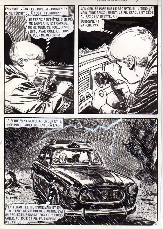 Le dernier taxi by Jesus Durán Castillo - Comic Strip