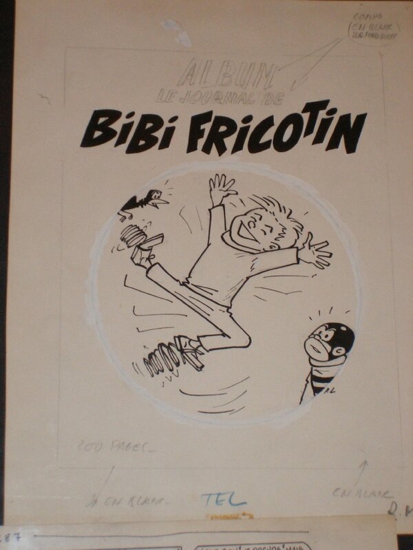 Bibi fricotin par Pierre Lacroix - Couverture originale