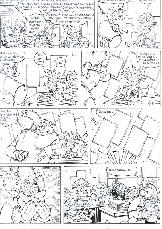 Les Cancres by Cédric Ghorbani - Comic Strip