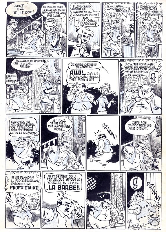 Eva by Claude Marin - Comic Strip