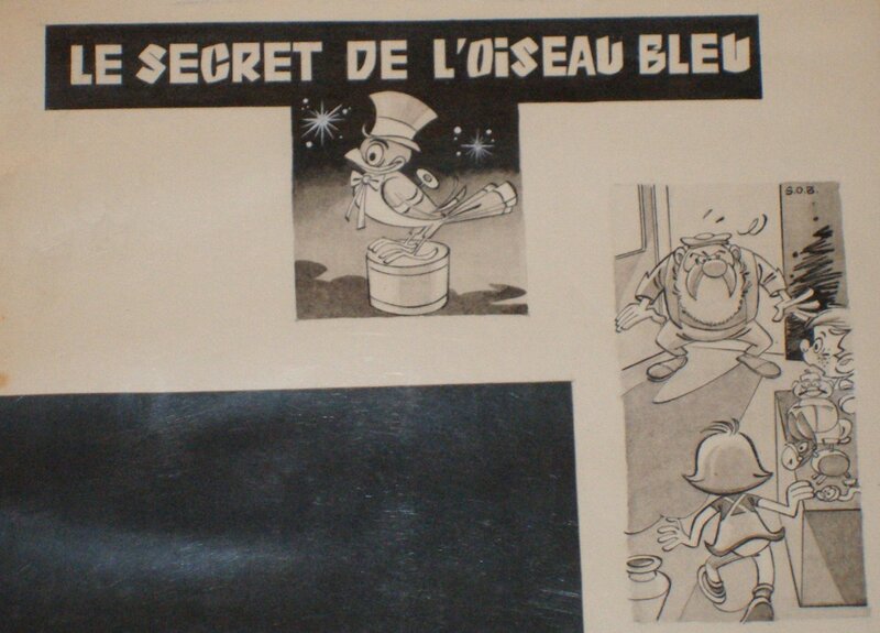 Oiseau bleu by Claude Marin - Comic Strip