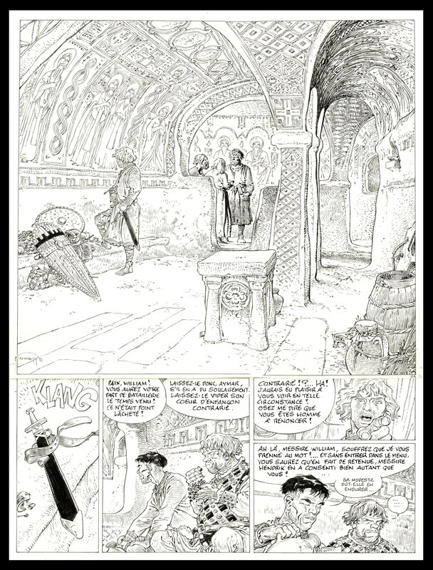Hermann, Tours de Bois-Maury : 08. Le Seldjouki - Comic Strip