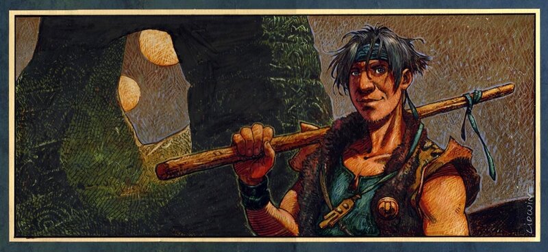 Lidwine - la quete - Original Illustration
