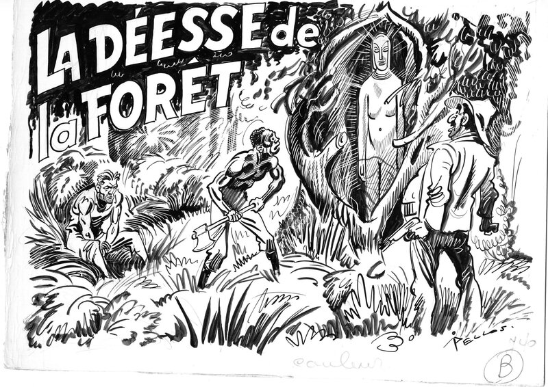 Deesse by René Pellos - Comic Strip