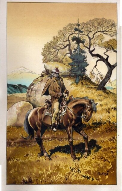 Christian Rossi, Morton Chapell (WEST) - Original Illustration