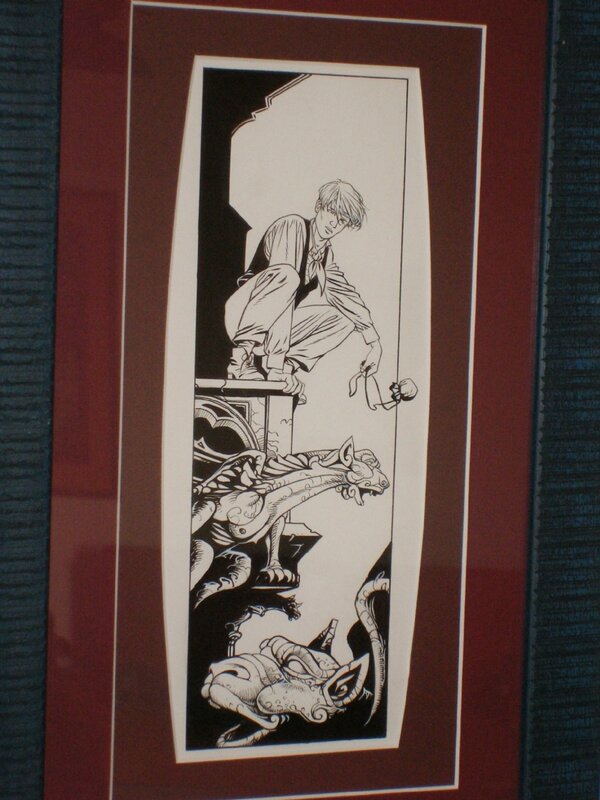 Fabien m by Éric Stalner - Original Illustration
