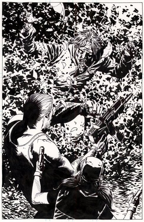 Walking Dead #63 p8 par Charlie Adlard - Planche originale