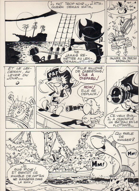 Fersen - Big Houdy et Cap'tain Foc - Comic Strip