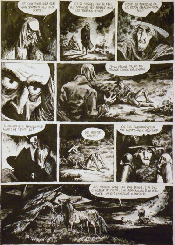Hugues Micol, Terre de Feu T1, p11 - Comic Strip