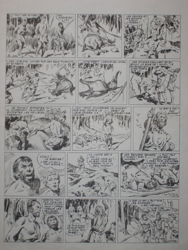 Poïvet il y a 50 000 ans - Comic Strip