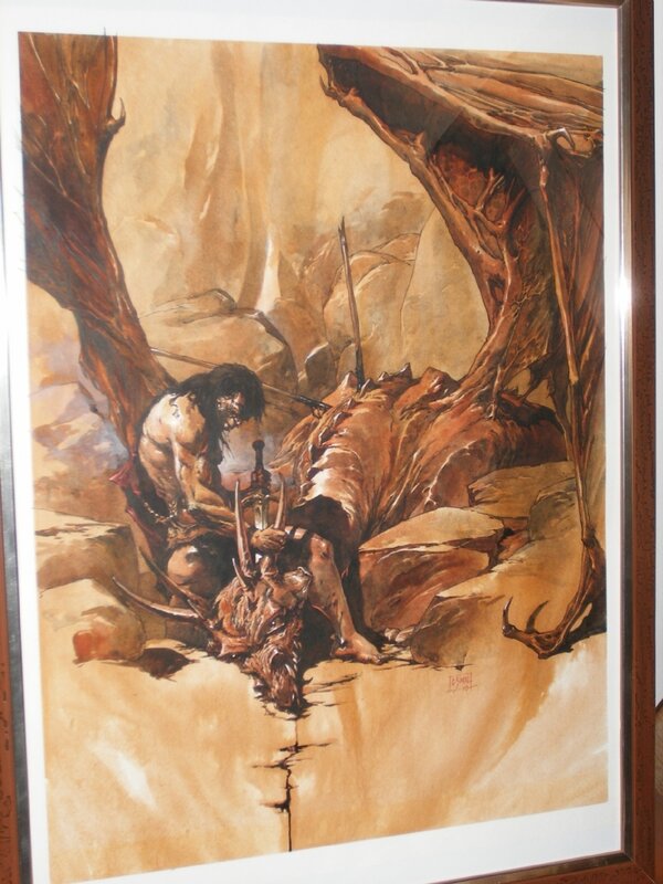 Conan par Guillaume Sorel - Illustration originale