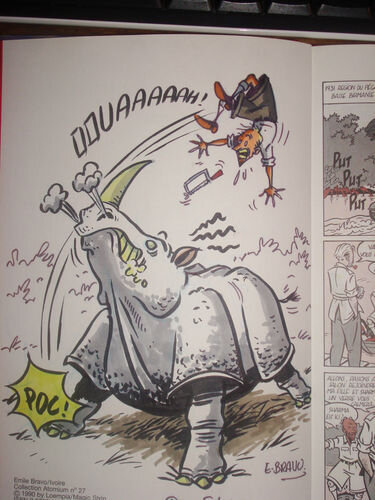 Ivoire par Émile Bravo - Dédicace