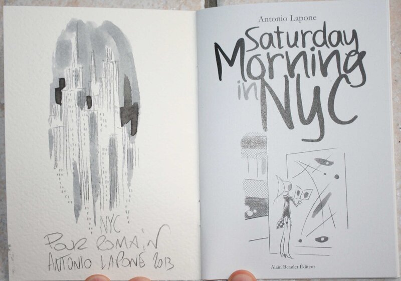 Antonio Lapone, Saturday Morning in NY - Sketch