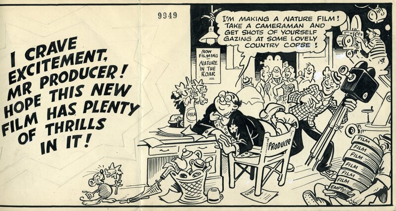 Terry THOMAS  (2) by Roy Wilson - Comic Strip