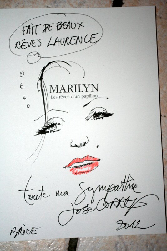 José Correa, Marilyn, les rêves d'un papillon - Sketch