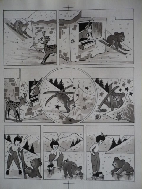 Mitchi 15 par Trucy - Planche originale