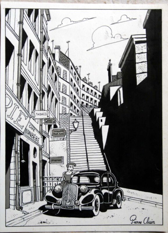 Pierre Ouin - Illustration originale