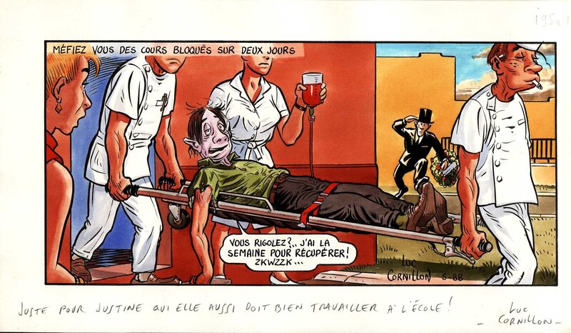 Luc Cornillon - Original Illustration