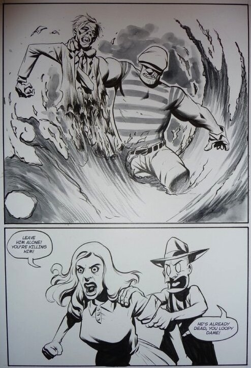 The Goon par Eric Powell - Planche originale