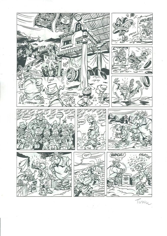 Fabrice Tarrin, Le Tombeau des Champignac Page 46 - Comic Strip