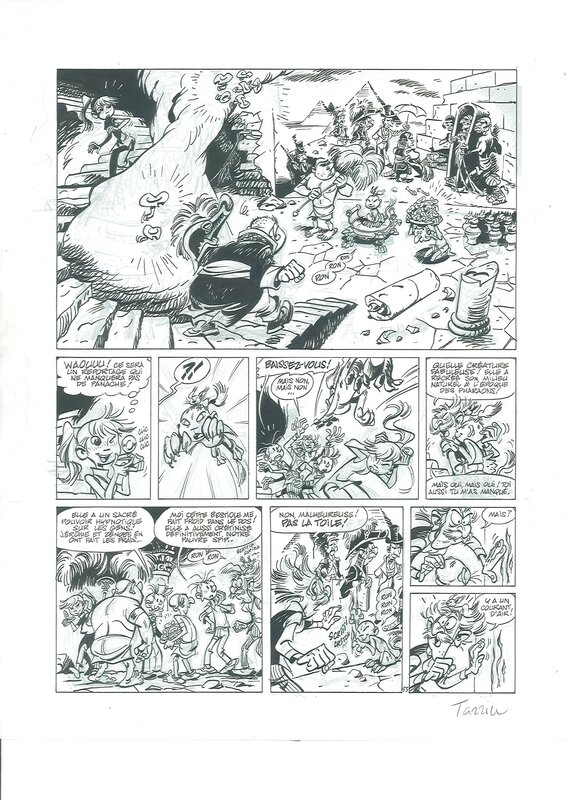 Fabrice Tarrin, Le Tombeau des Champignac Page 53 - Comic Strip