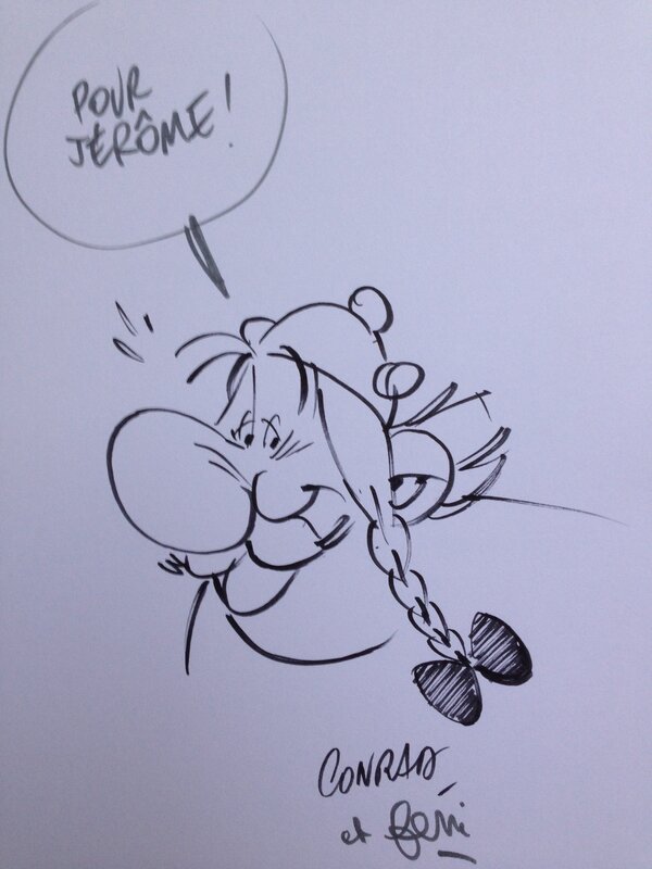 Didier Conrad, ASTERIX CHEZ LES PICTES - Sketch