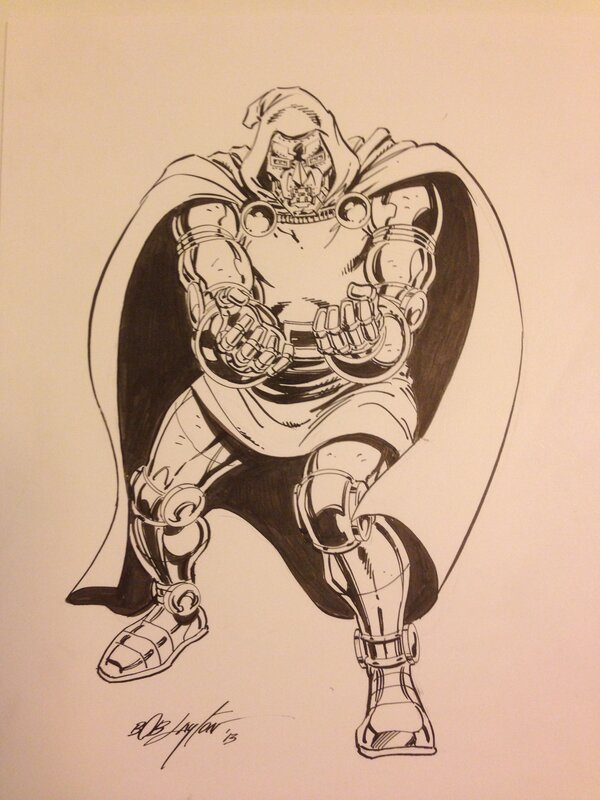 Bob Layton, Fatalis ou Doctor Doom - Illustration originale