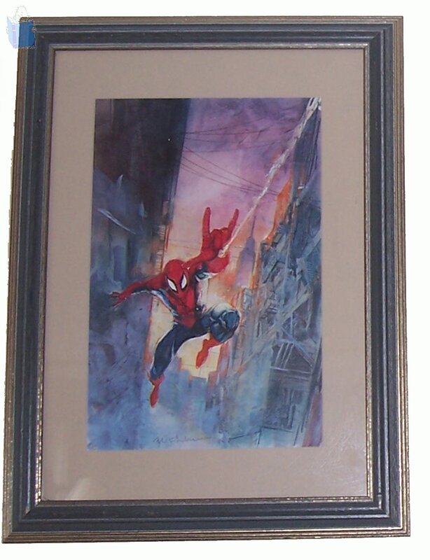 Spider-Man par Bill Sienkiewicz - Planche originale