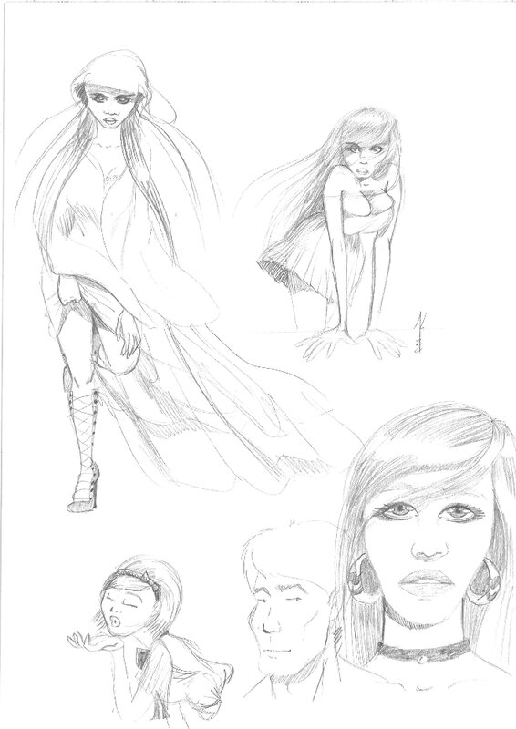 Katia Even - Original art