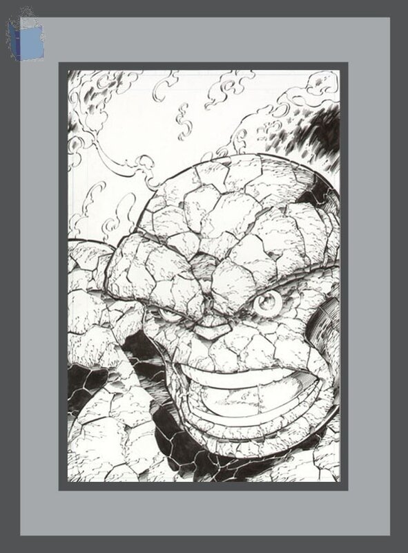 FANTASTIC FOUR par Brett Booth - Planche originale