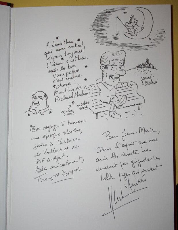 Bernard Ciccolini, Richard Medioni, Dédicace Période rouge - Sketch