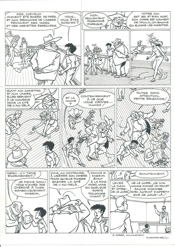 Jimmy Tousseul by Daniël Desorgher - Comic Strip