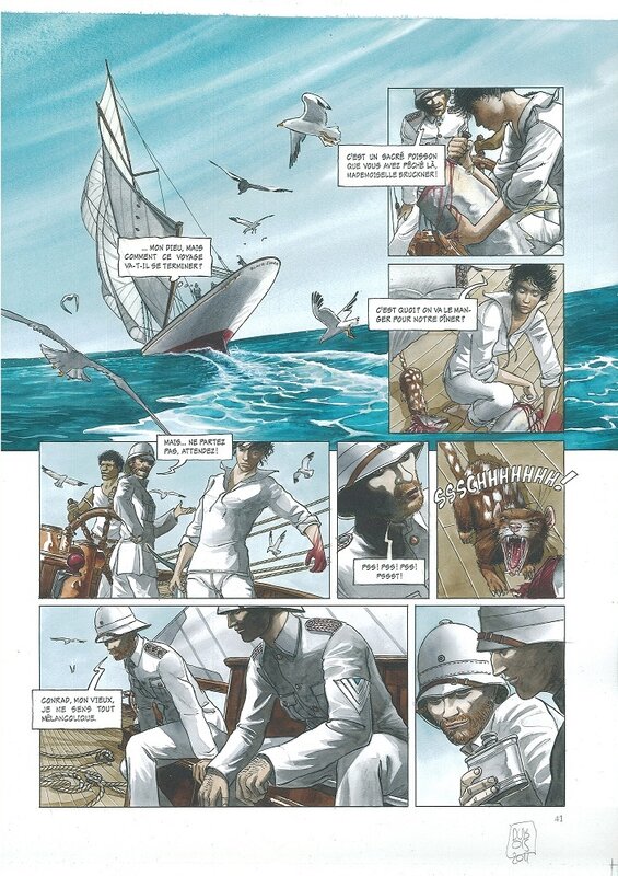 Christophe Dubois, La Ballade de Magdalena Page 41 - Comic Strip