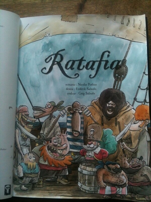 Ratafia TT5 - Salsedo - Original Illustration