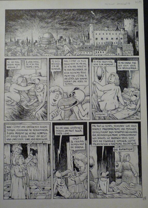 Jean-Emmanuel Vermot Desroches, Donjon Monsters 5 - La nuit du tombeur P19 - Planche originale