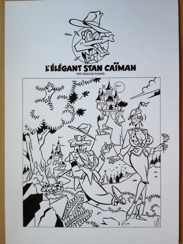 Stan CAIMAN - F THOMAS - Planche originale