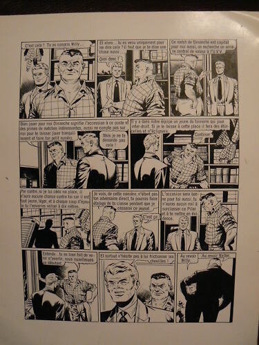 Pilar Santos par Robert Giordan - Planche originale