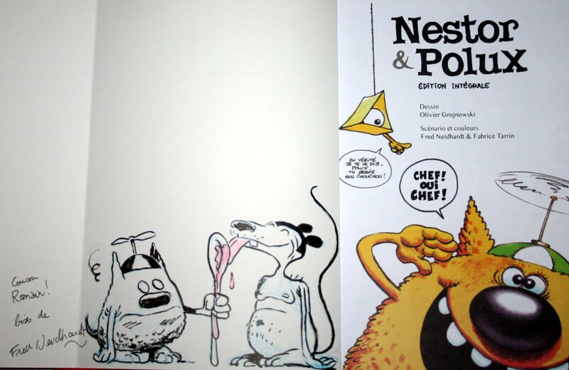 Nestor et Polux par Fred Neidhardt - Dédicace